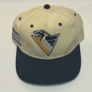 Vintage Pittsburgh Penguins Sports Specialties NHL Center Ice 1990s Hat New
